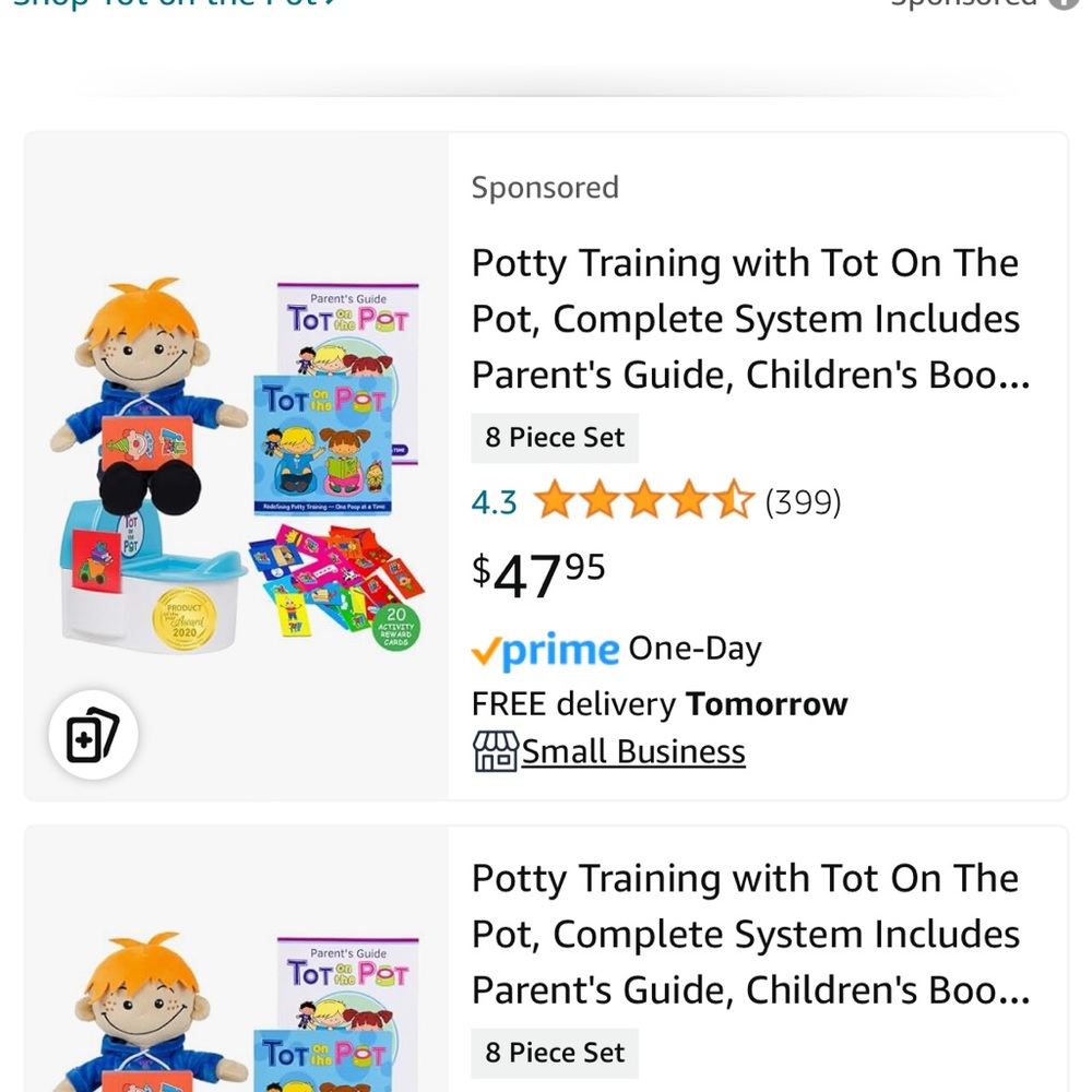 Tot on the Pot